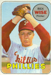 1969 Topps Baseball Cards      188     Rick Wise